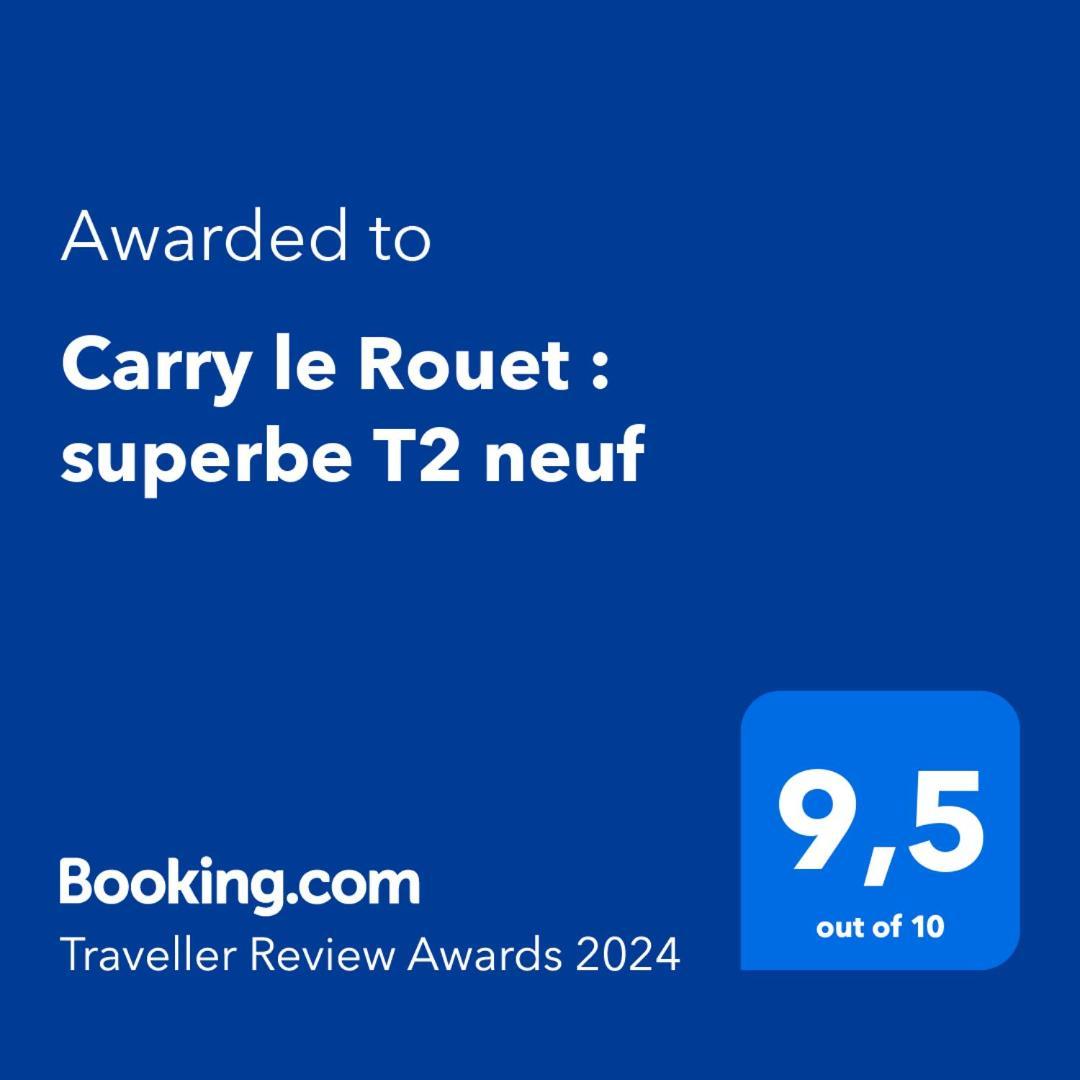 Carry Le Rouet : Superbe T2 Neuf Apartment Bagian luar foto